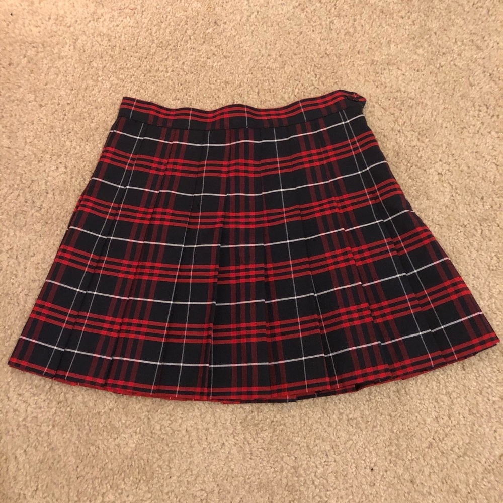 American Apparel Plaid Tennis Skirt